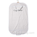 Bolsas de ropa reutilizables de algodón orgánico bolsas de vestimenta personalizadas con asa